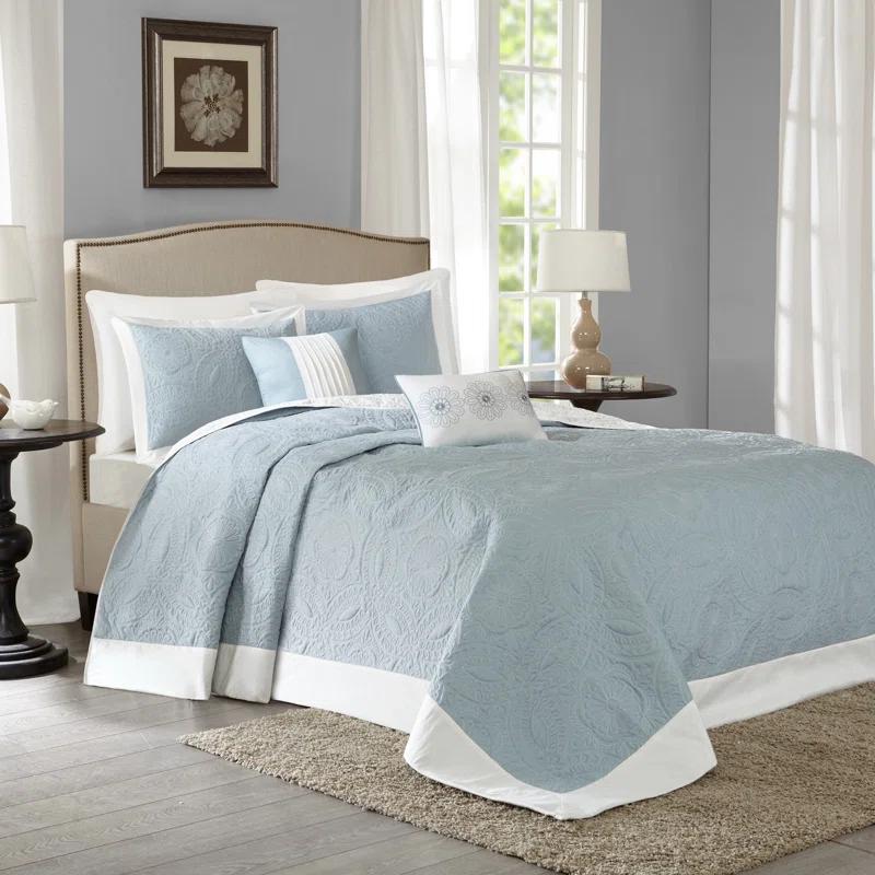Madison Park 5 Piece Reversible Bedspread Set