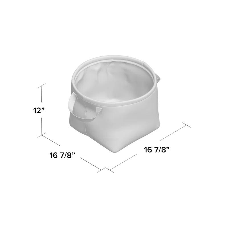 Fabric Basket With Handles 1
