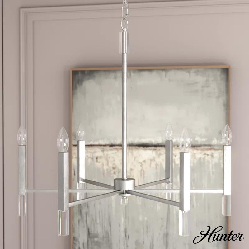 Hunter Sunjai 6 Light Chandelier Light Fixture