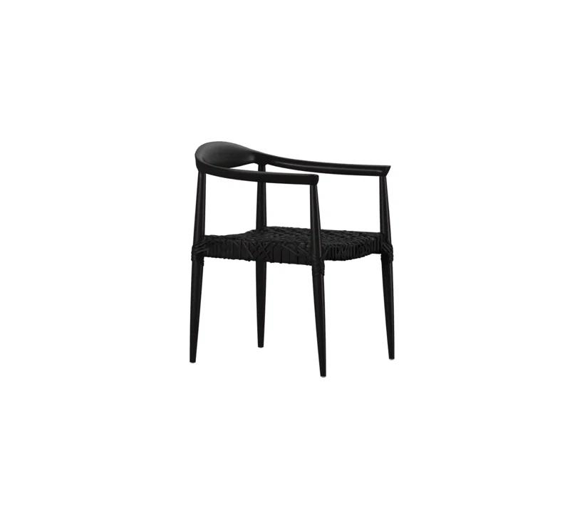 Kazbah Leather Dining Arm Chair