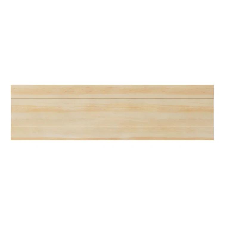 Ekena Millwork WM392 1"D x 2 3/8"W x 96"L Solid Wood Stain Chair Rail Molding