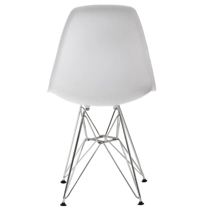 Modway Modway Plastic Dining Chair with Wire Base