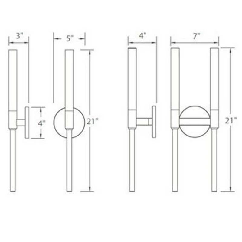 Magic Dimmable LED Bath Sconce