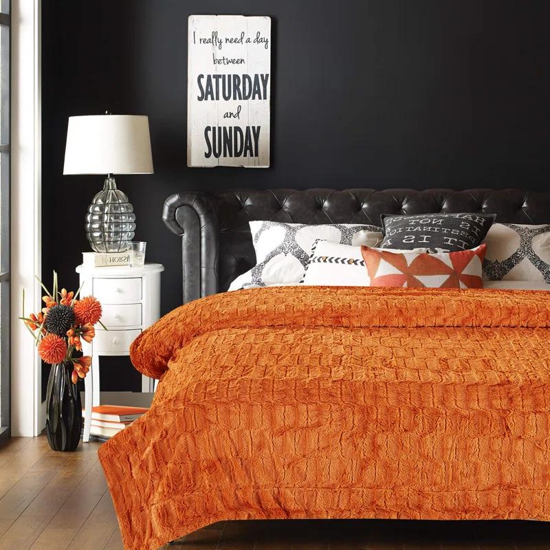 Chanasya Faux Fur Throw