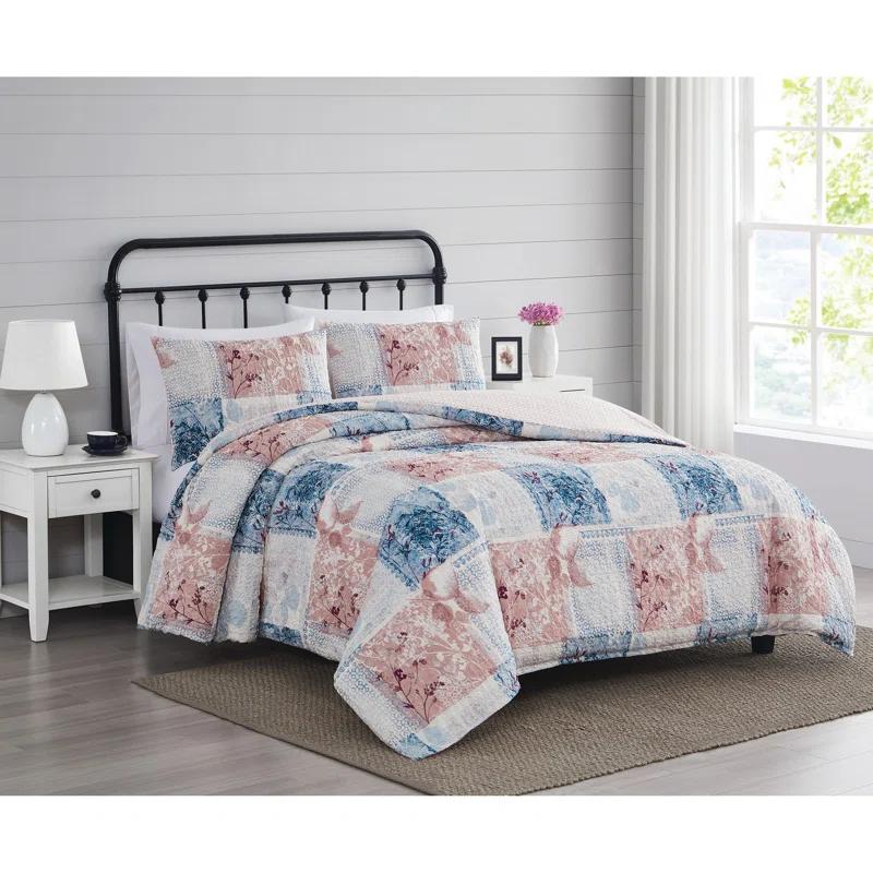 Cannon Lotte Polyester Standard Patchwork Duvet Cover Set