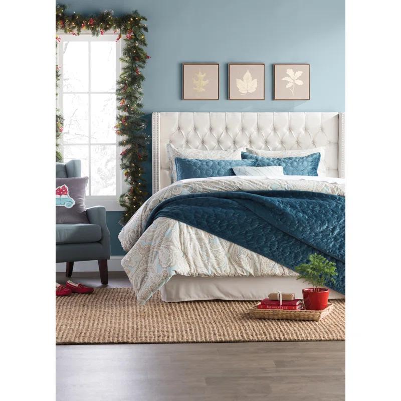 Madison Park Pure Ronan Cotton Paisley Comforter Set