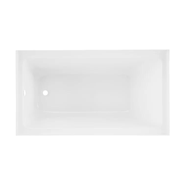 Swiss Madison Voltaire 54" x 30" Alcove Bathtub with Apron SM-AB557