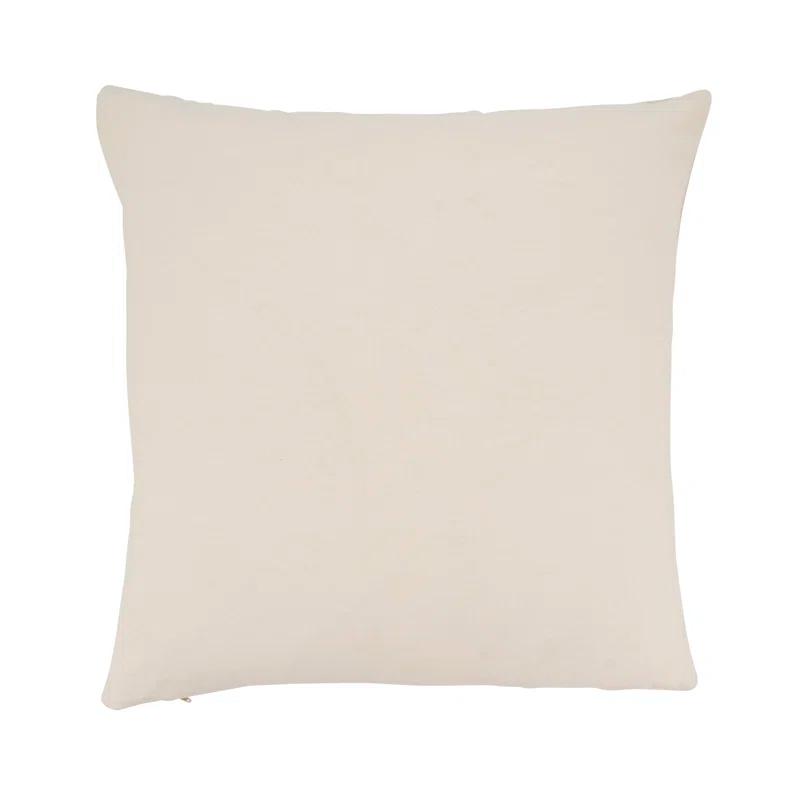 Saro Klani Collection Tassels Cotton Throw Pillow