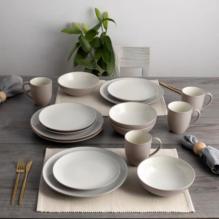 Noritake Noritake Colorwave 16-Piece Coupe Dinnerware Set, Service for 4