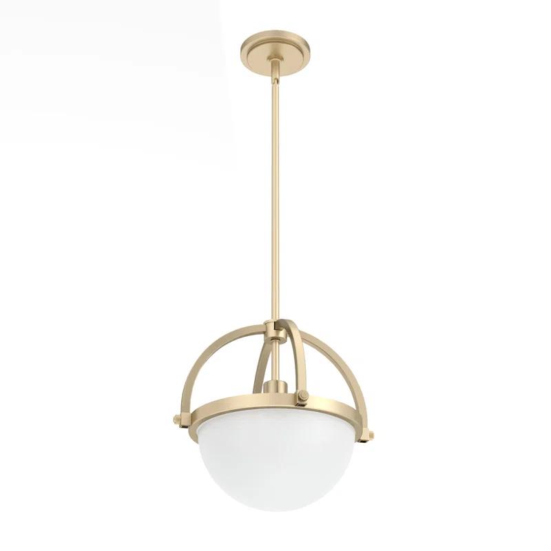 Hunter Fan Wedgefield 1 - Light Shaded Globe Pendant