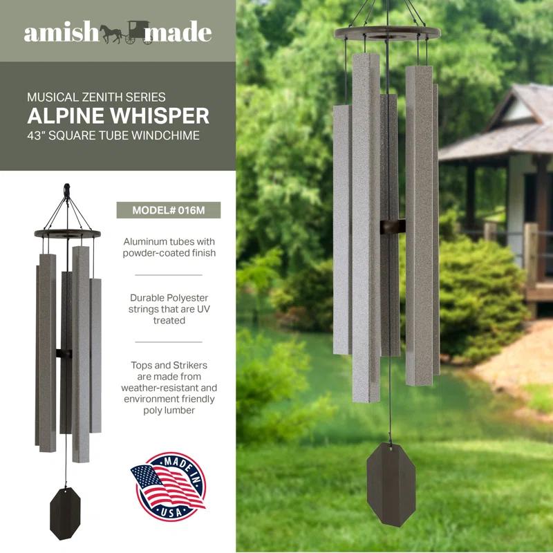 Outdoor Leisure Products Weather Resistant Metal Wind Chime