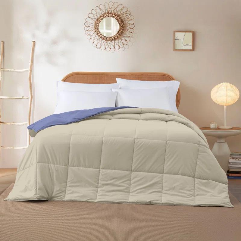 Modern Threads Modern Threads Sanctuary by PCT Down Alternative Microfiber Quilted Reversible Comforter & Duvet Insert - Soft, Comfortable Alternative to Goose Down - Bedding for All Seasons
