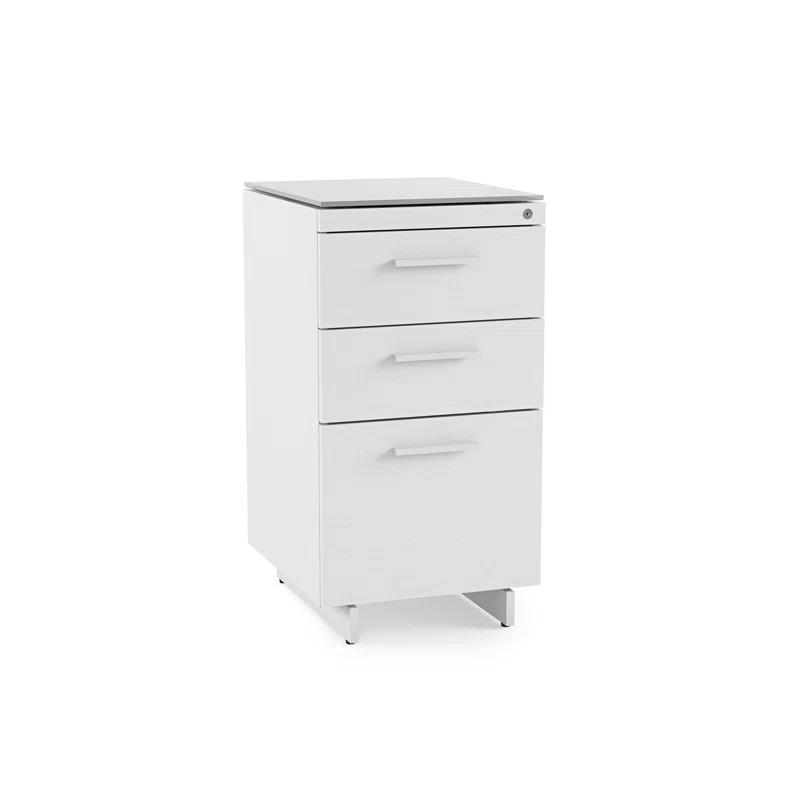 BDI Centro 15.5'' Wide 3 -Drawer File Cabinet