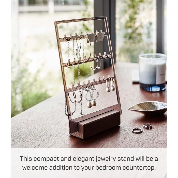 Yamazaki Home Rin Plastic Jewelry Stand