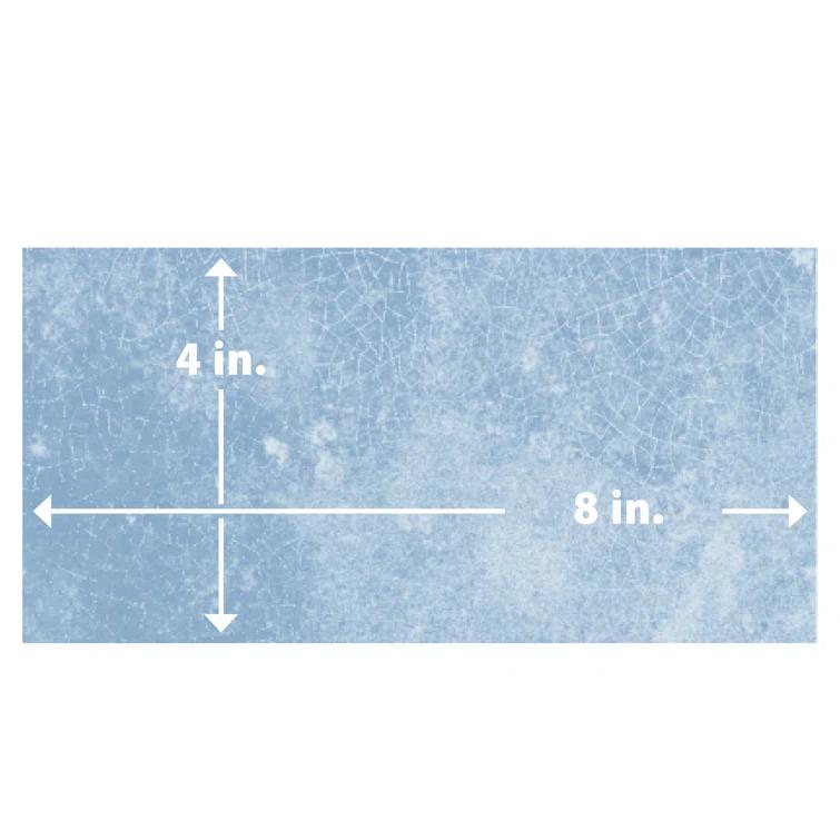 Myst 4 In. X 8 In. Ceramic Wall Tile