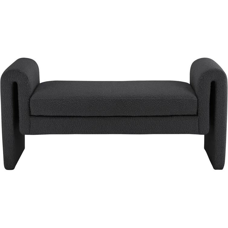 Wrought Studio™ Hiroyasu Upholstered Boucle Bench
