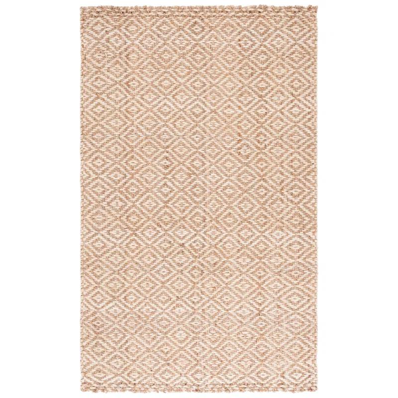 Martha Stewart Hand Woven Jute Geometric Rug