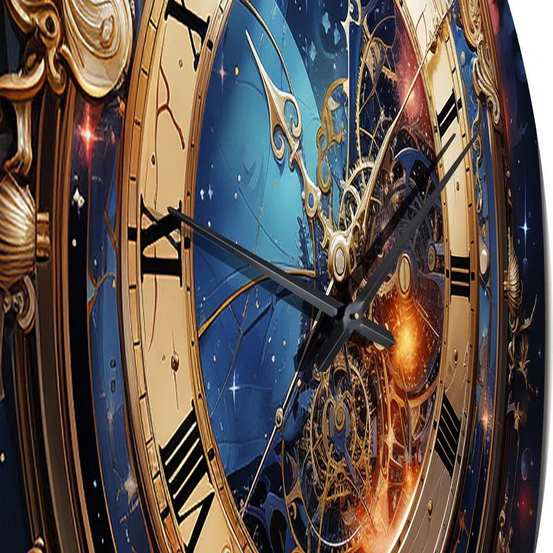 Watche Metaphysical Horology Metal Wall Clock