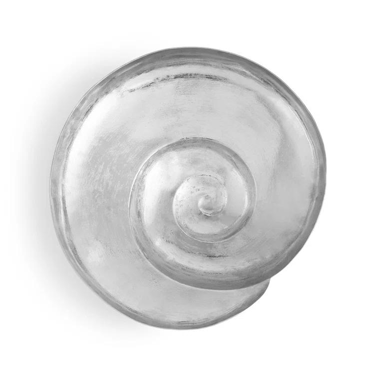 Michael Aram Large Silver Nautilus Shell Decorative Bowl