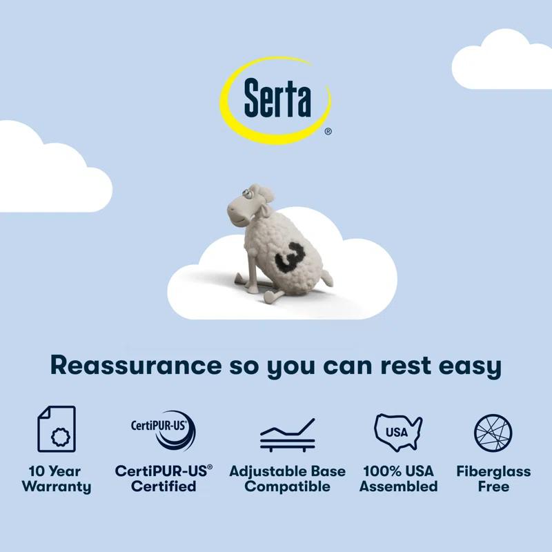 Serta Sleep To Go Firm 6" Mattress in a Box