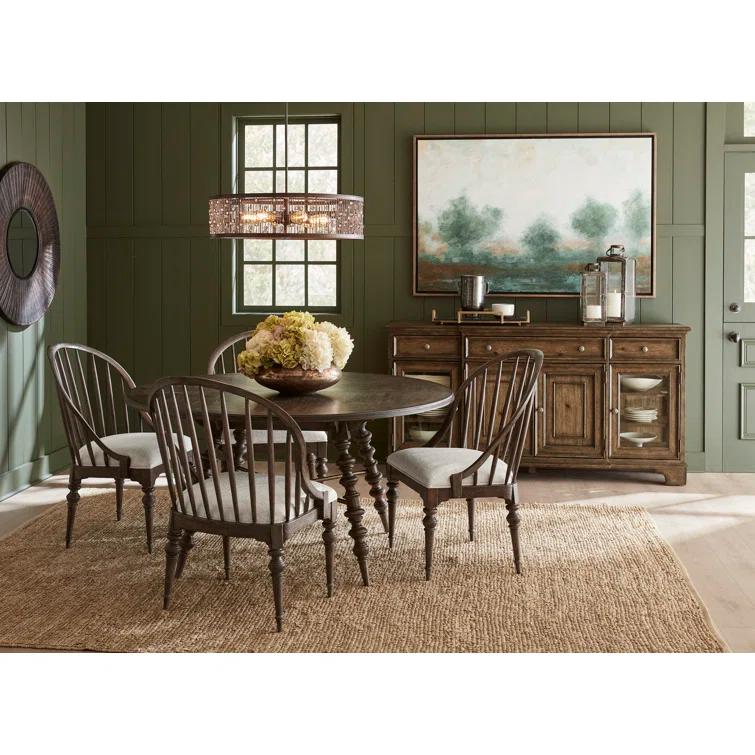 Pulaski Furniture Revival Row 3-Drawer Buffet with Cabinet Doors