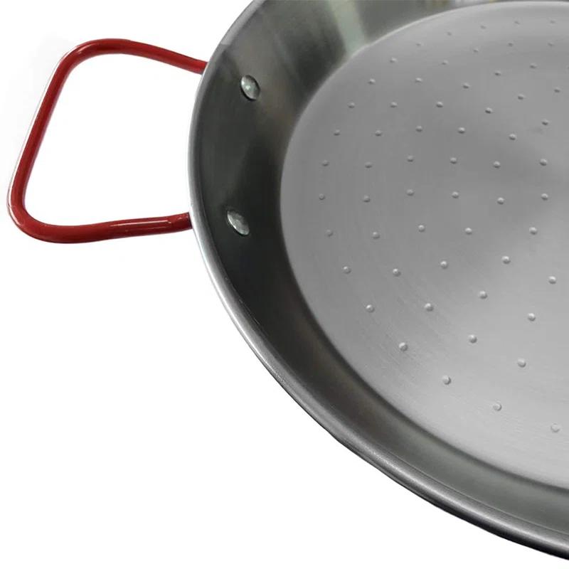 Garcima 26-Inch Carbon Steel Paella Pan, 65cm