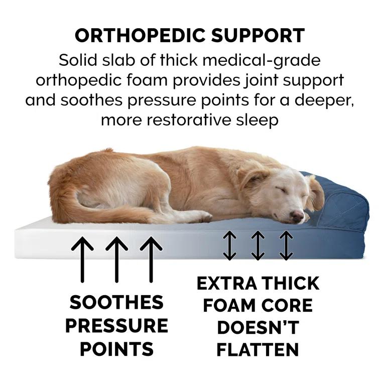 FurHaven Orthopedic Polyester Pet Bed