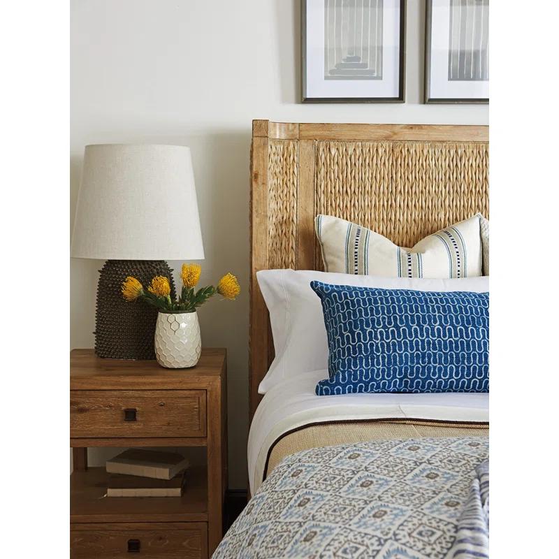 Tommy Bahama Home Los Altos Ivory Coast Woven Bed