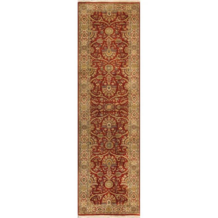 Pasargad Baku Hand Knotted Wool Floral Rug