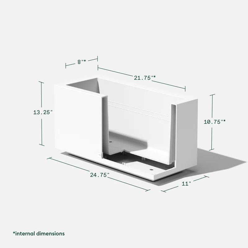 Veradek Block Series Long Box Planter