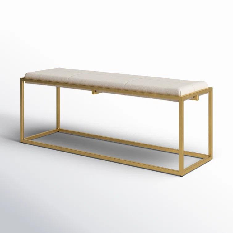 Versa Genuine Leather Bench