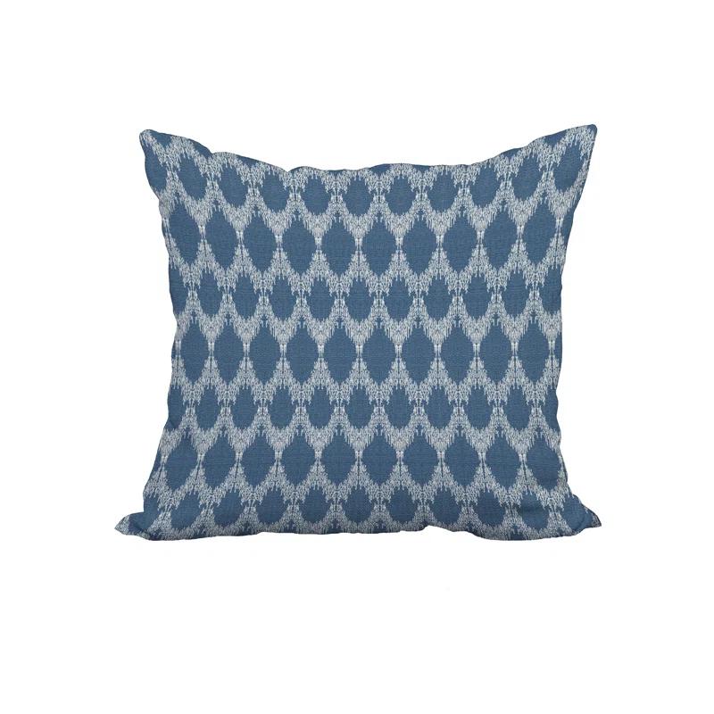 e by design Ikat Reversible Throw Pillow