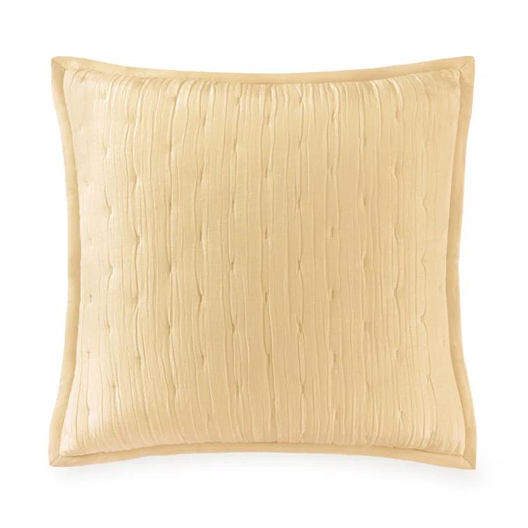 Gold Hypoallergenic Cotton Euro Sham