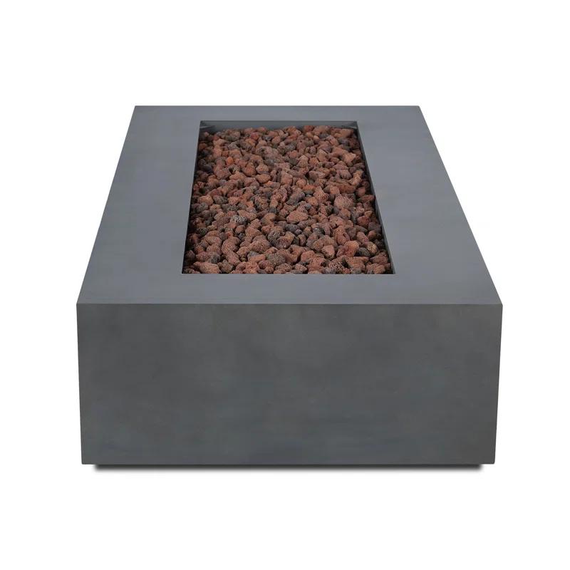 AEGEAN Propane / Natural Gas Outdoor Fire Pit Table