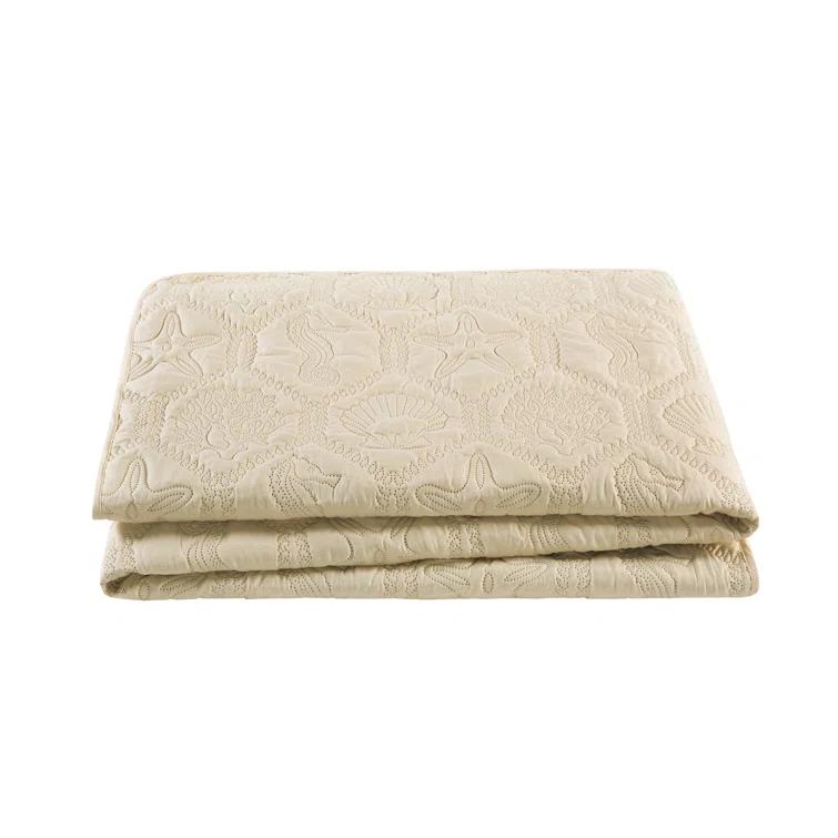 VCNY Shore 3-Piece Embossed Quilt Set
