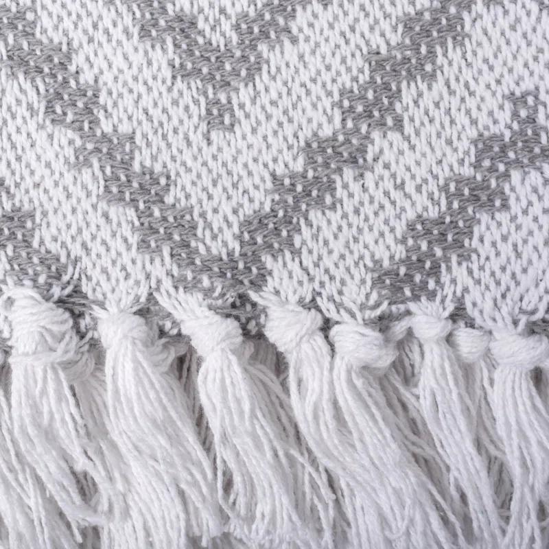 Design Imports Hand Woven Throw Blanket
