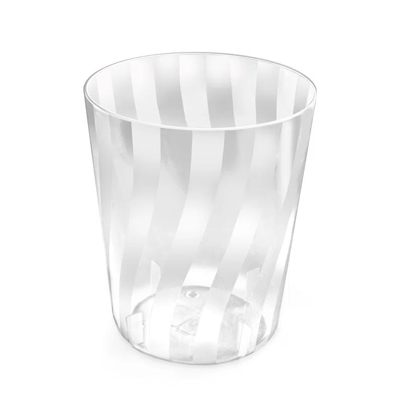 Azar Displays Plastic Open Waste Basket