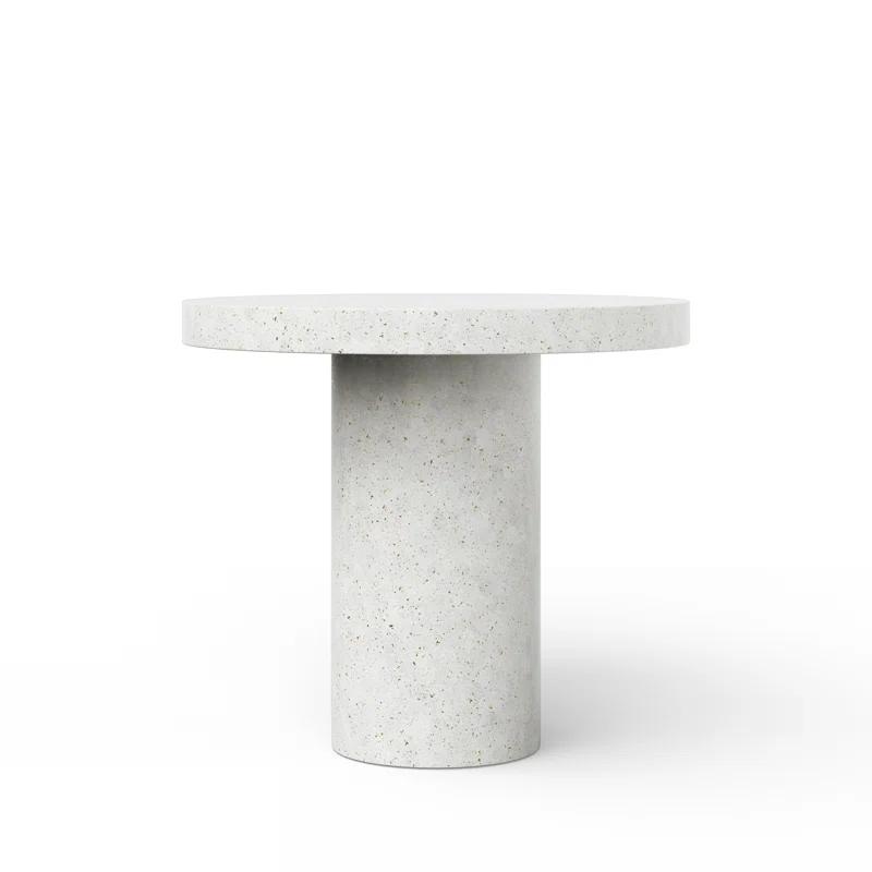 Maraca Concrete Pedestal Dining Table