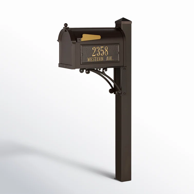 Superior Post Mounted Mailbox