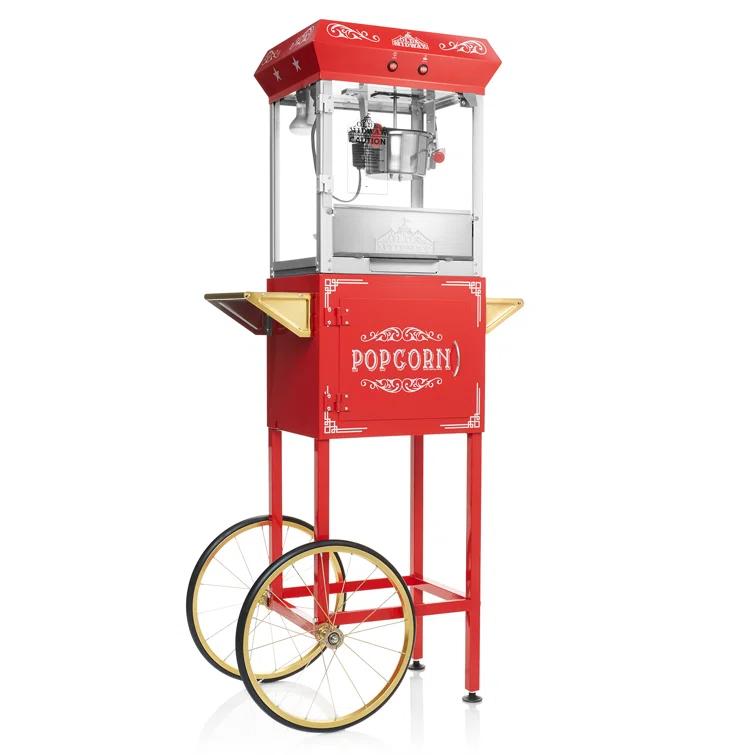 Olde Midway Olde Midway 6 Oz. Popcorn Machine Stand / Cart