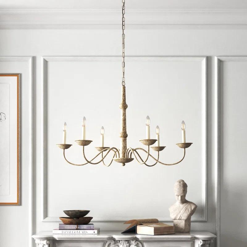 Kelly Clarkson Home Calando 6 - Light Dimmable Classic / Traditional Chandelier