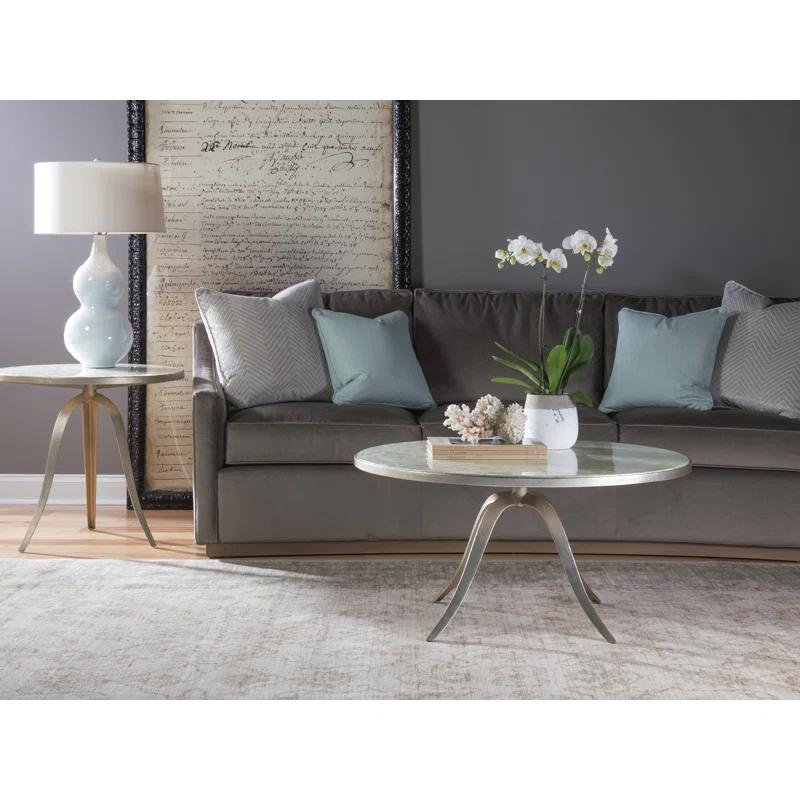 Signature Designs Crystal Stone Cocktail Table