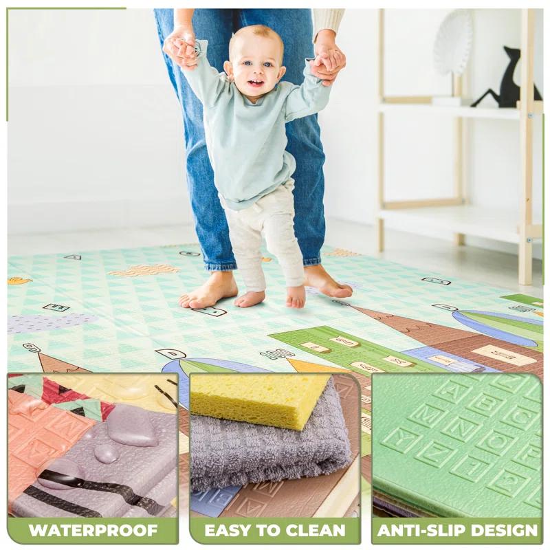 Sorbus Sorbus 78" Charming Neighborhood Kids Foam Mat