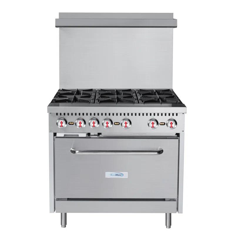 KoolMore KoolMore 36'' W Single Oven Commercial Gas Range
