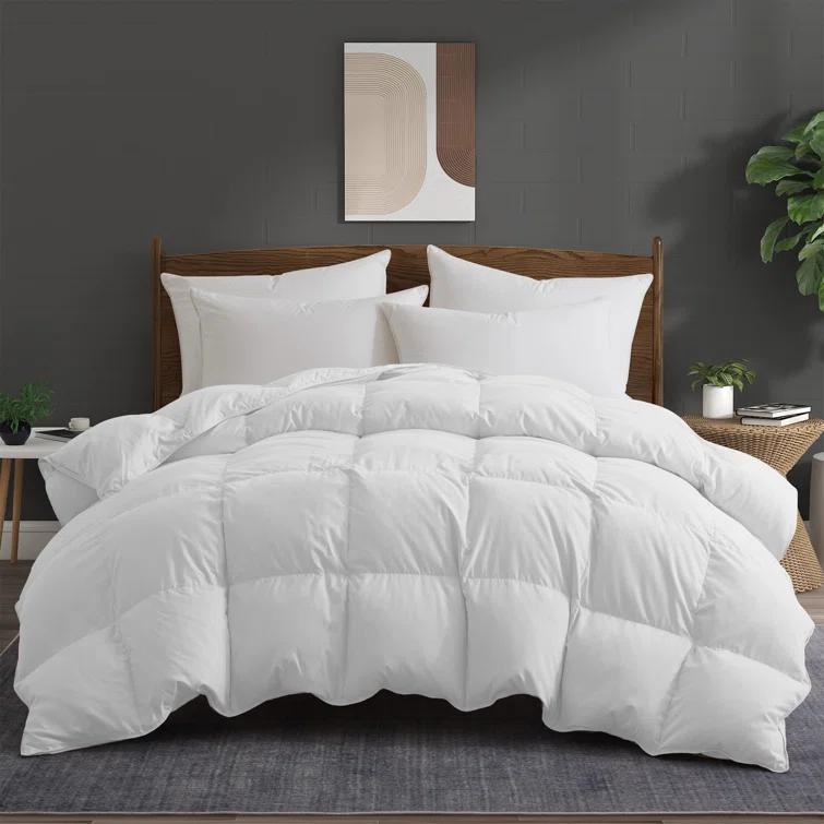 Peace Nest 600 Fill Power Goose Down and Feather All Season Comforter Duvet Insert
