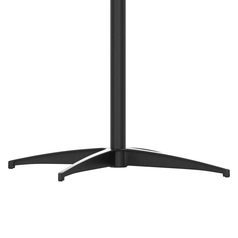 Flash Furniture Marrel Round Wood Cocktail Table with Columns by Flash Furniture