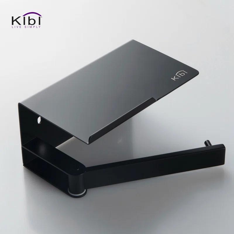 KIBI KBA1209MB Deco Wall Mounted Toilet Paper Holder