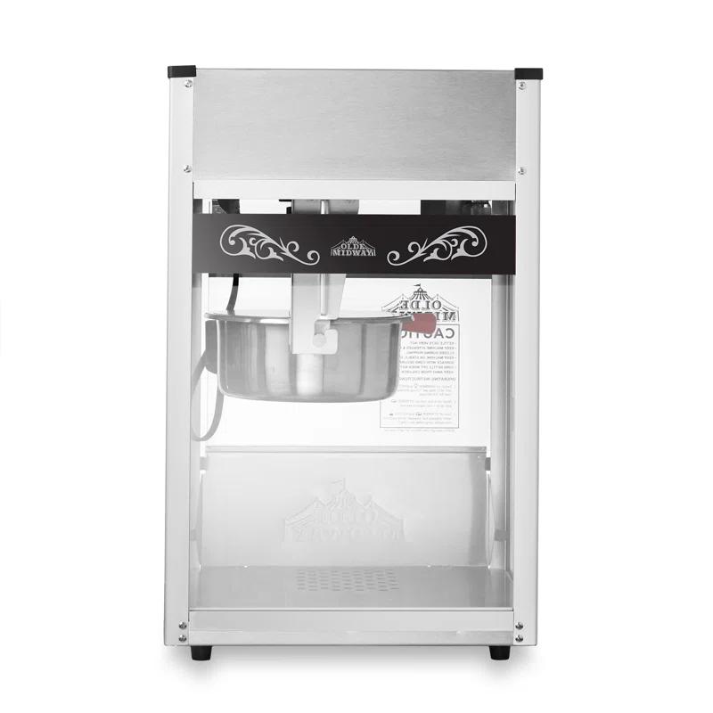 Olde Midway Olde Midway Tabletop Popcorn Machine, Popcorn Machine Stand / Cart