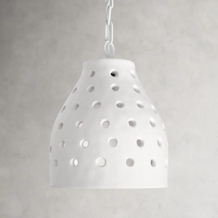 Pristina Single Light Ceramic Dimmable Pendant
