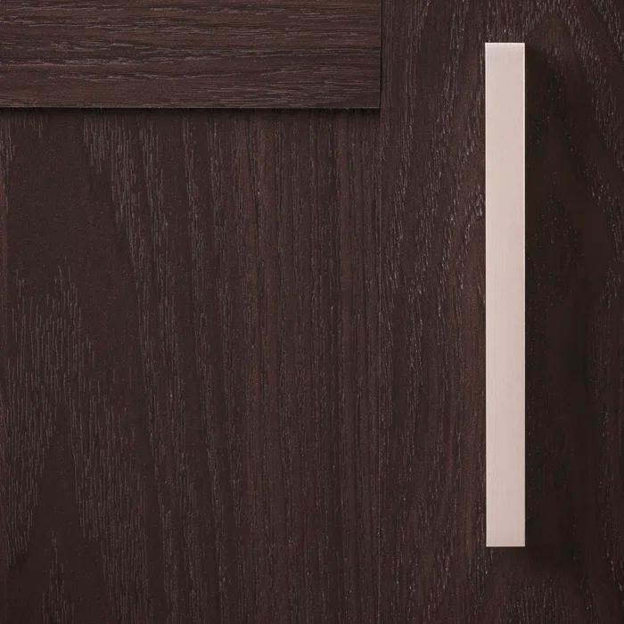 Hickory Hardware Streamline Kitchen Cabinet Handles, Solid Core Drawer Pulls for Cabinet Doors (Set of 10)
